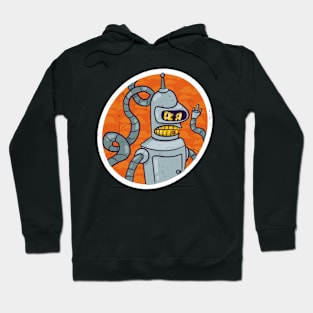 Shiny metal … Hoodie